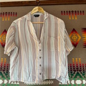 Prana Stylish Striped Women’s Shirt